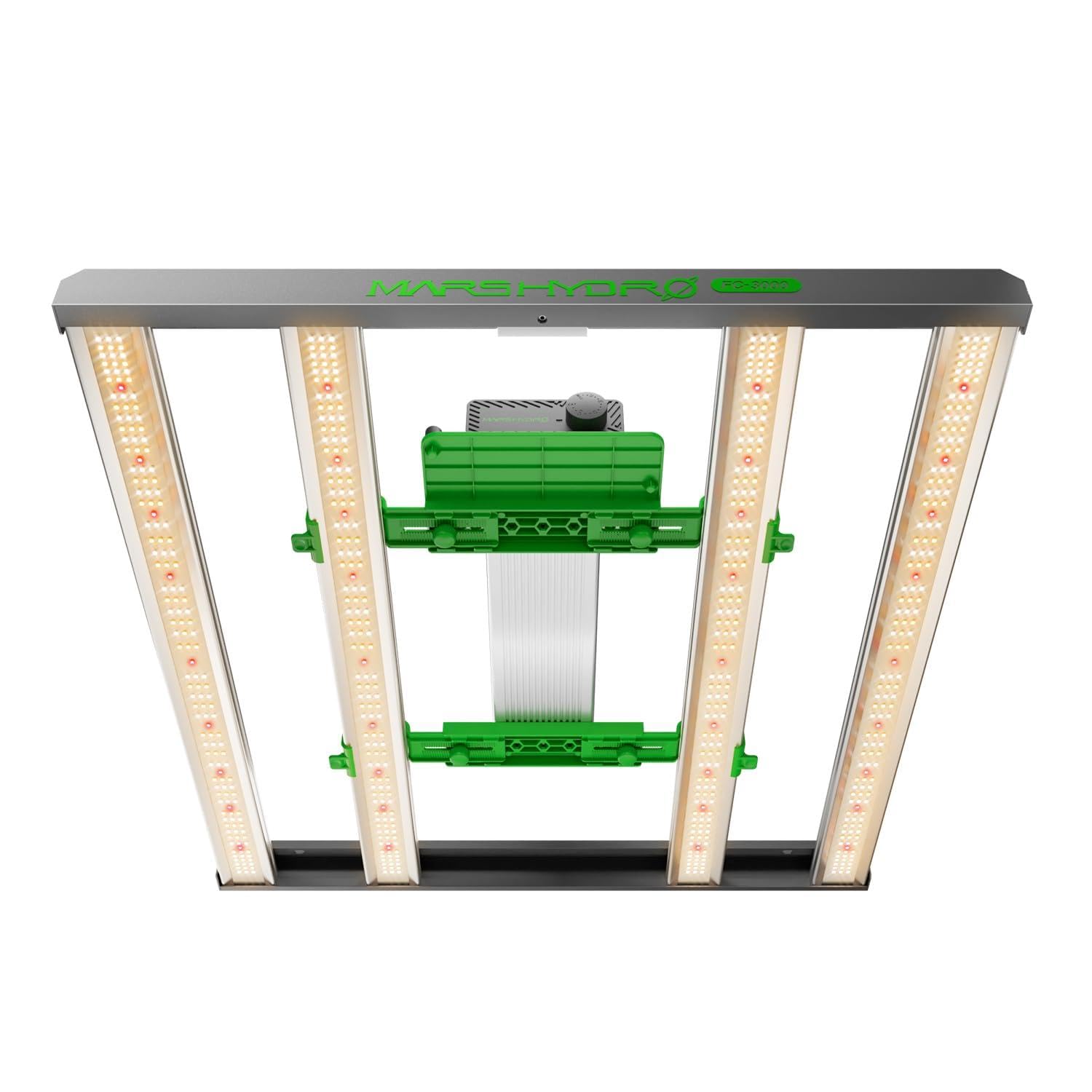 MARS HYDRO Nowa lampa LED do uprawy FC3000, Samsung LM301H EVO 300W pełne spektrum LED do uprawy roślin do pomieszczeń, możliwość łączenia w łańcuch Daisy, możliwość regulacji dla namiotu do uprawy