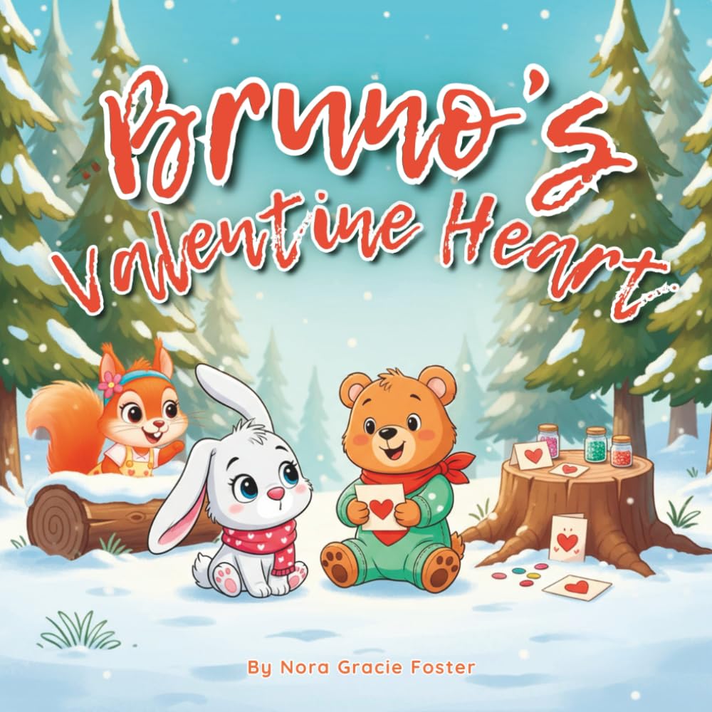 Bruno's Valentine Heart: A Gentle Story of Love, Creativity & Connection for KidsAges3‑5: 8 (Bruno’s Cozy Moments Collection)