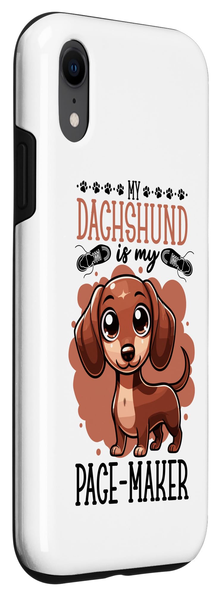 iPhone XR Running with Dachshund Case - Image 3