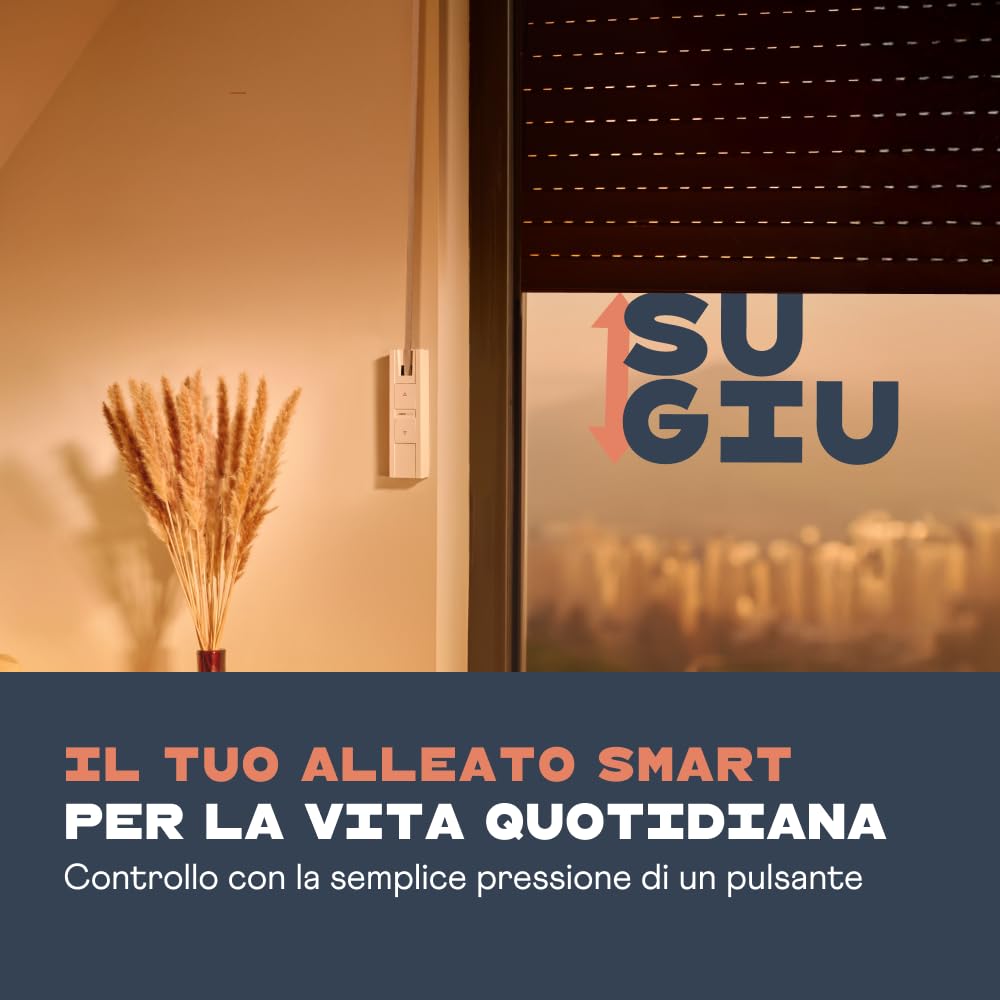 Home Pilot - Avvolgitore da incasso smart Pure per il comando di tapparelle. Tapparelle smart | Montaggio rapido – 10122345