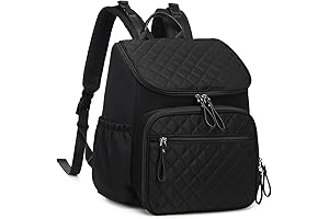 Spacious Black Diaper Bag Backpack: A Practical Choice for Parents on the Go