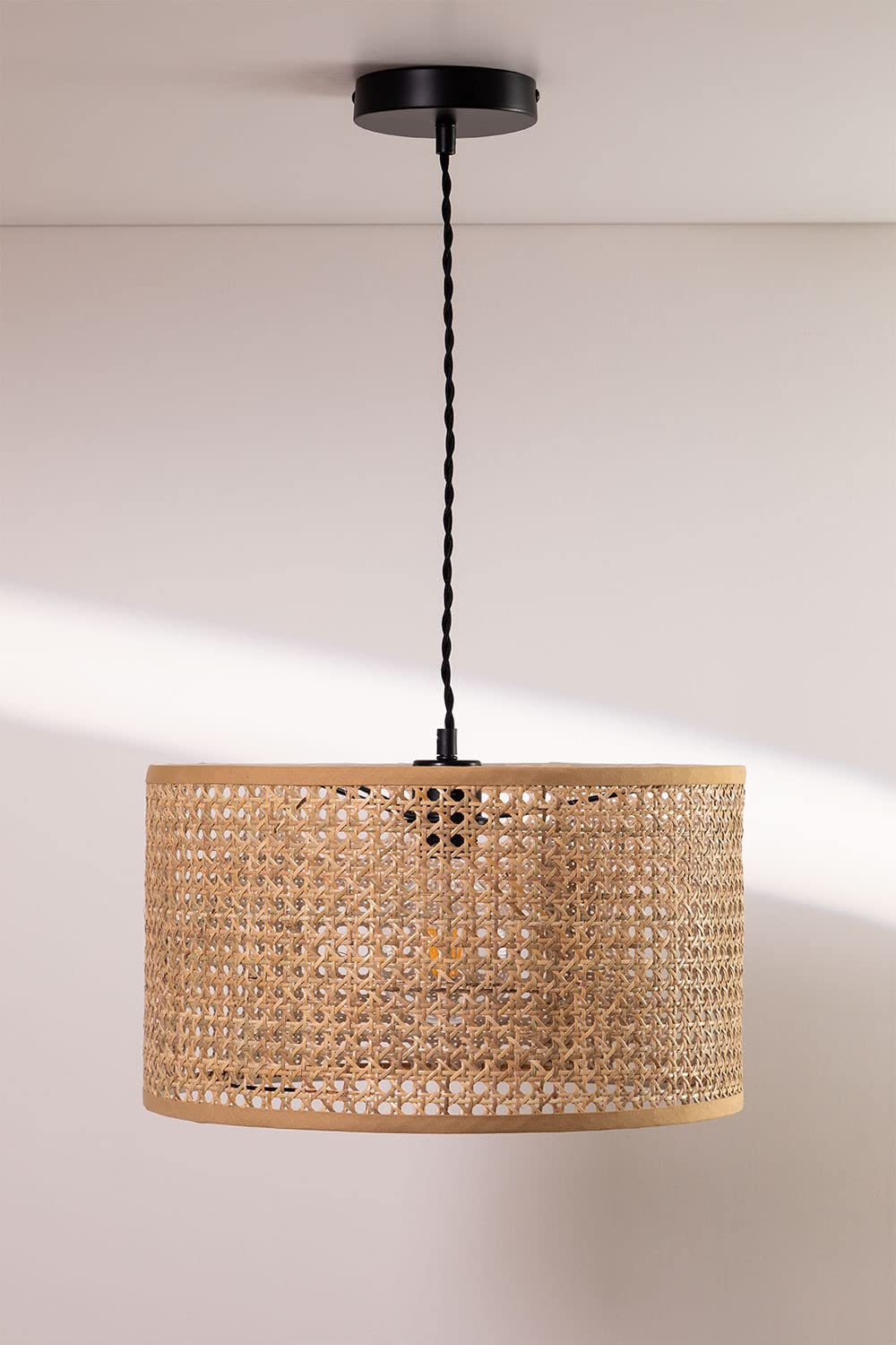 SKLUM Lampa Sufitowa z Rattanu Serri