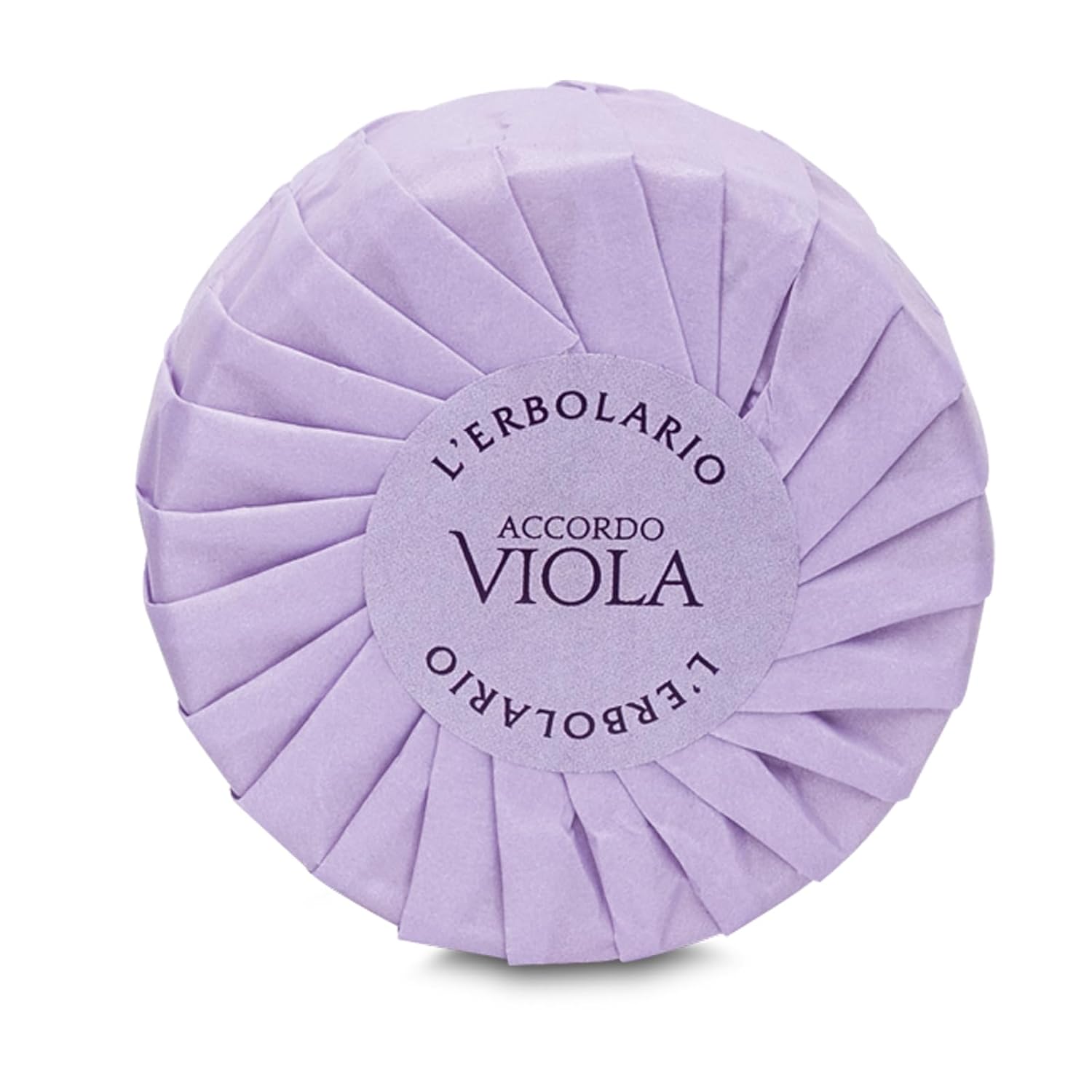 L'Erbolario Perfumed Bar Soap – Gently Scented Body and Hand Soap Bar – Moisturizing and Nourishing with Natural Extracts – Accordo Viola - 3.5 oz (Pack of 2)