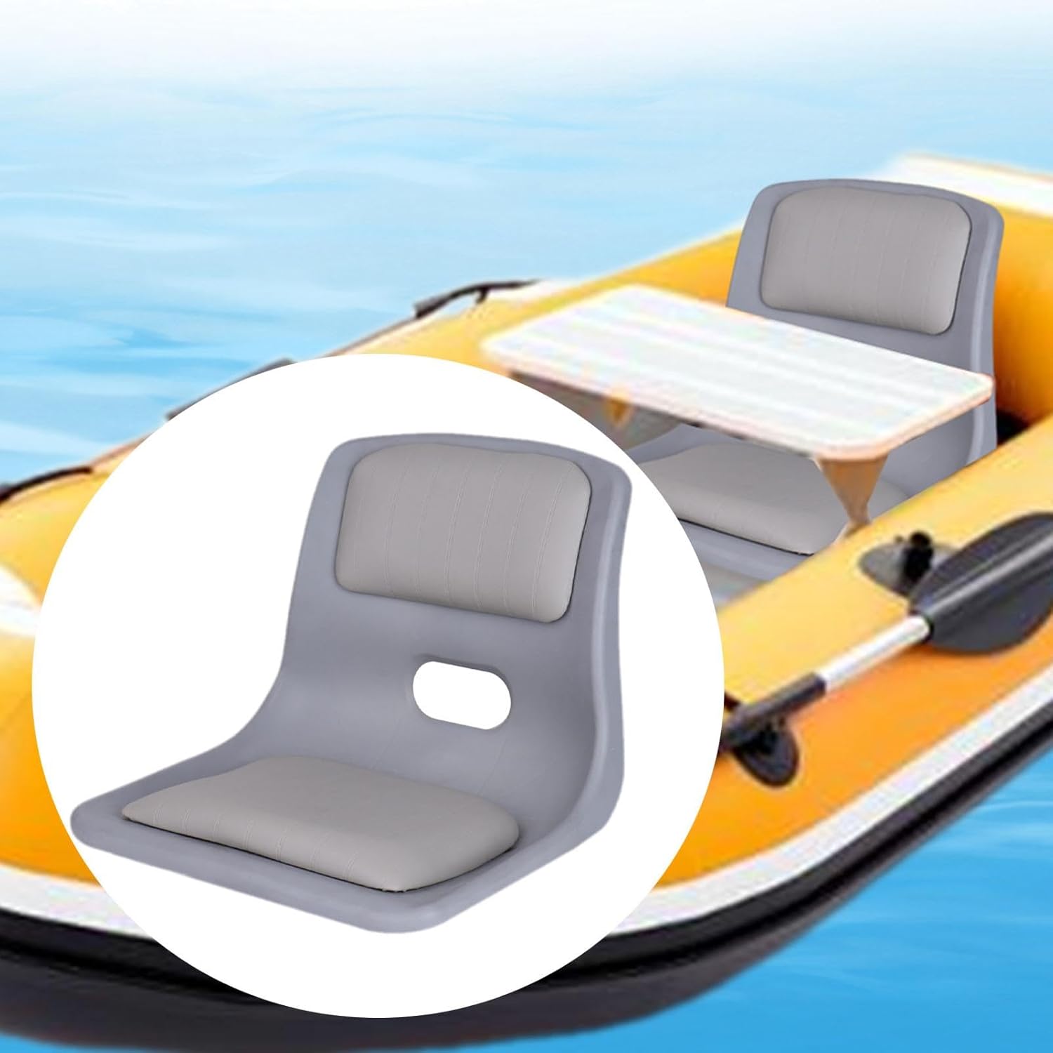 Z&J SPORT アウトリガー カヌー パドル フルカーボン T ハンドル、軽量