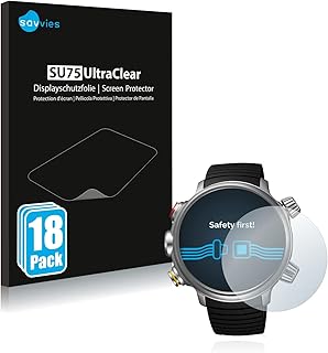 Savvies Screen Protector compatible with Citizen Promaster Land BN4021-02E Protection Film Clear 18-Pack