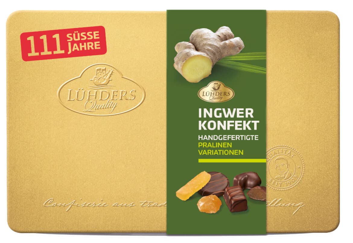 LÜHDERS - Ingwer Geschenkdose 500g