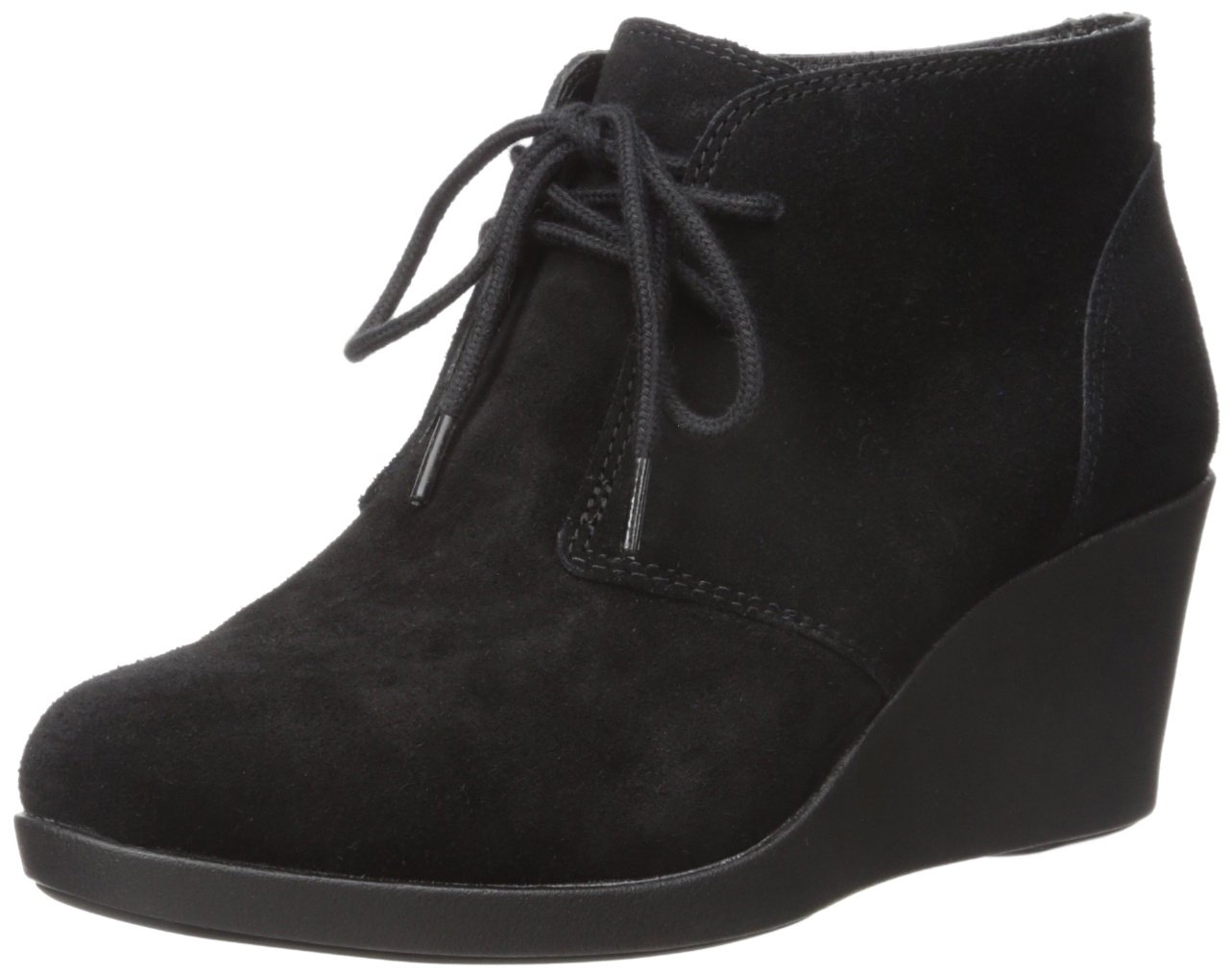 women's leigh suede wedge shootie