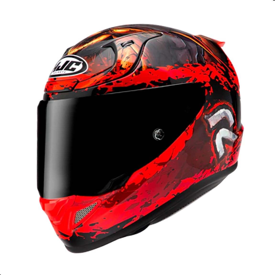 Amazon.com: HJC RPHA 12 Diablo Blizzard Motorcycle Helmet with HJ