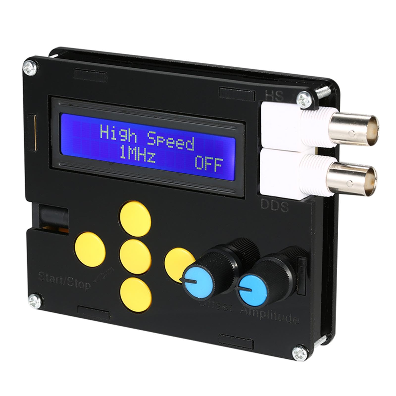 WANSUPYIN New Function DC9V DDS Signal Generator Sine Square Triangle Sawtooth Wave Low Frequency with LCD Display