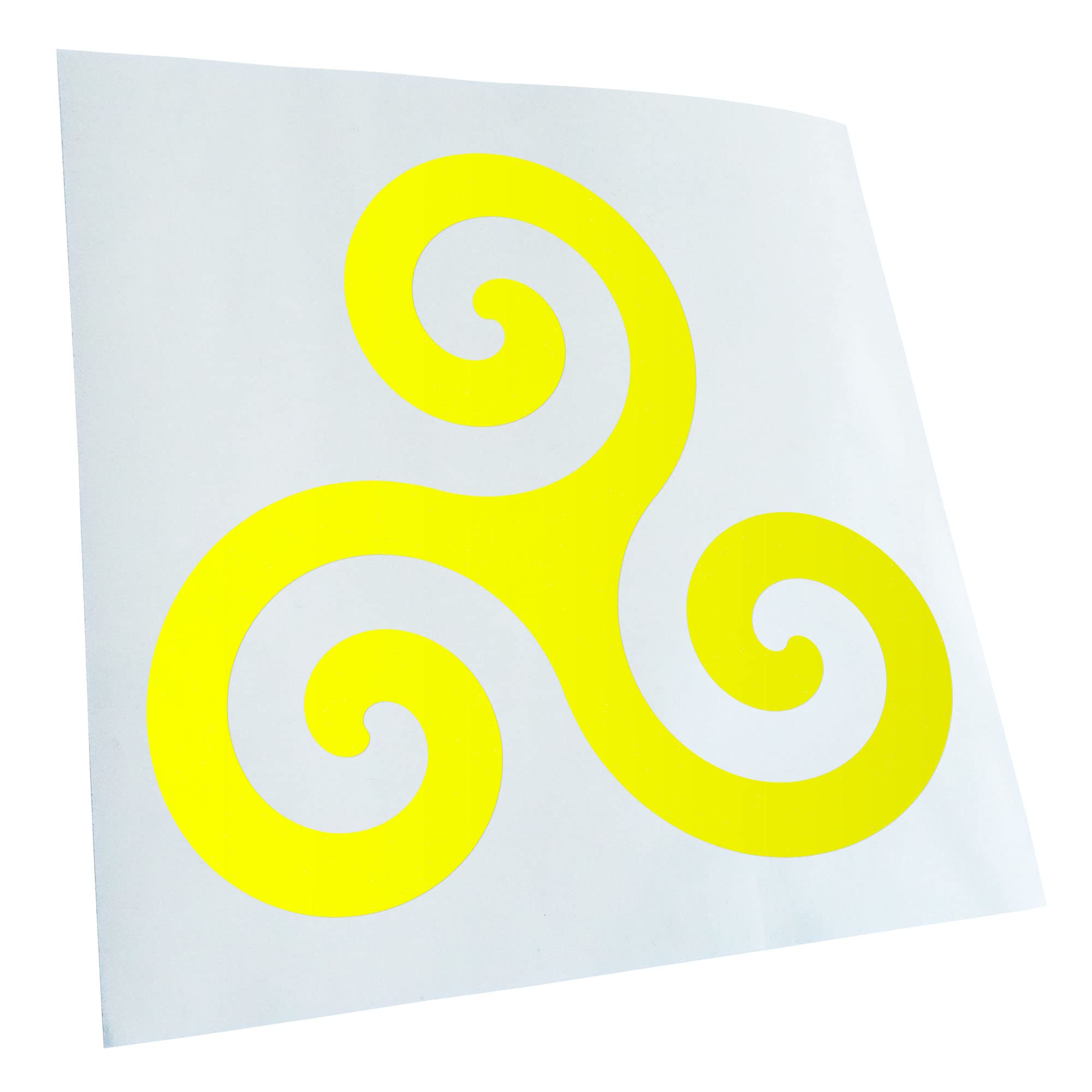 Kiwistar - Car Sticker - Triskele Sticker for Car, Laptop, Bicycle, Truck, Motorcycle Multicoloured JDM Decal Racing