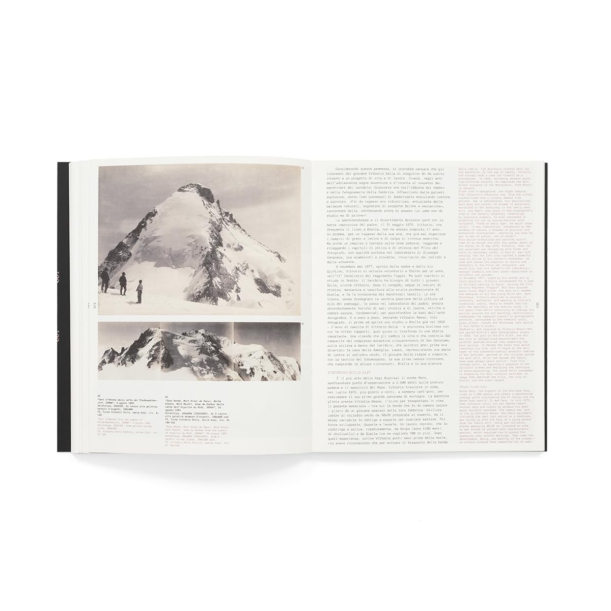 Lo scatto del tempo. Vittorio Sella, il fotografo e il suo archivio-The shot of time. Vittorio Sella the photographer and his archive. Ediz. bilingue