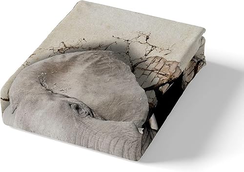Miniatura 3 de Erosebridal Funda de edredón de elefante, tamaño matrimonial, funda de edredón de animales de safari africano para niños, adultos, hombres, vida