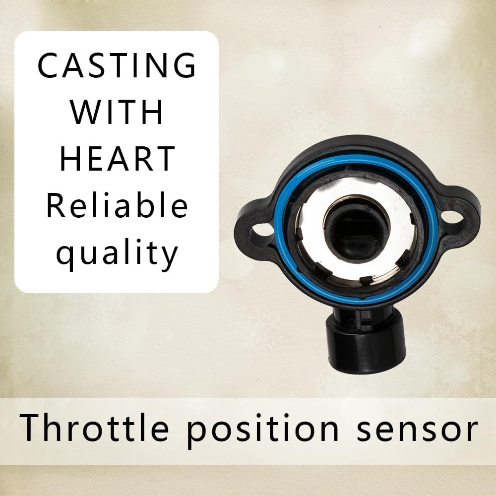 HAOBO Throttle Position Sensor, TPS Sensor Replaces #213-912, 17123852, 977-030 Compatible with Buick, Cadillac, Chevy, GMC, Isuzu, Pontiac, with Mercrusier Volvo Penta Mercury Marine Sterndrive