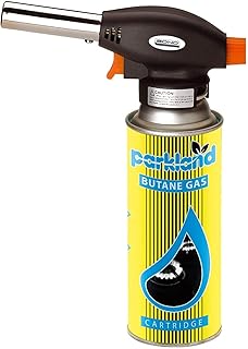 B&H 4X Butane Gas & Blow Torch Flamethrower Burner Welding Auto Ignition Camping Set