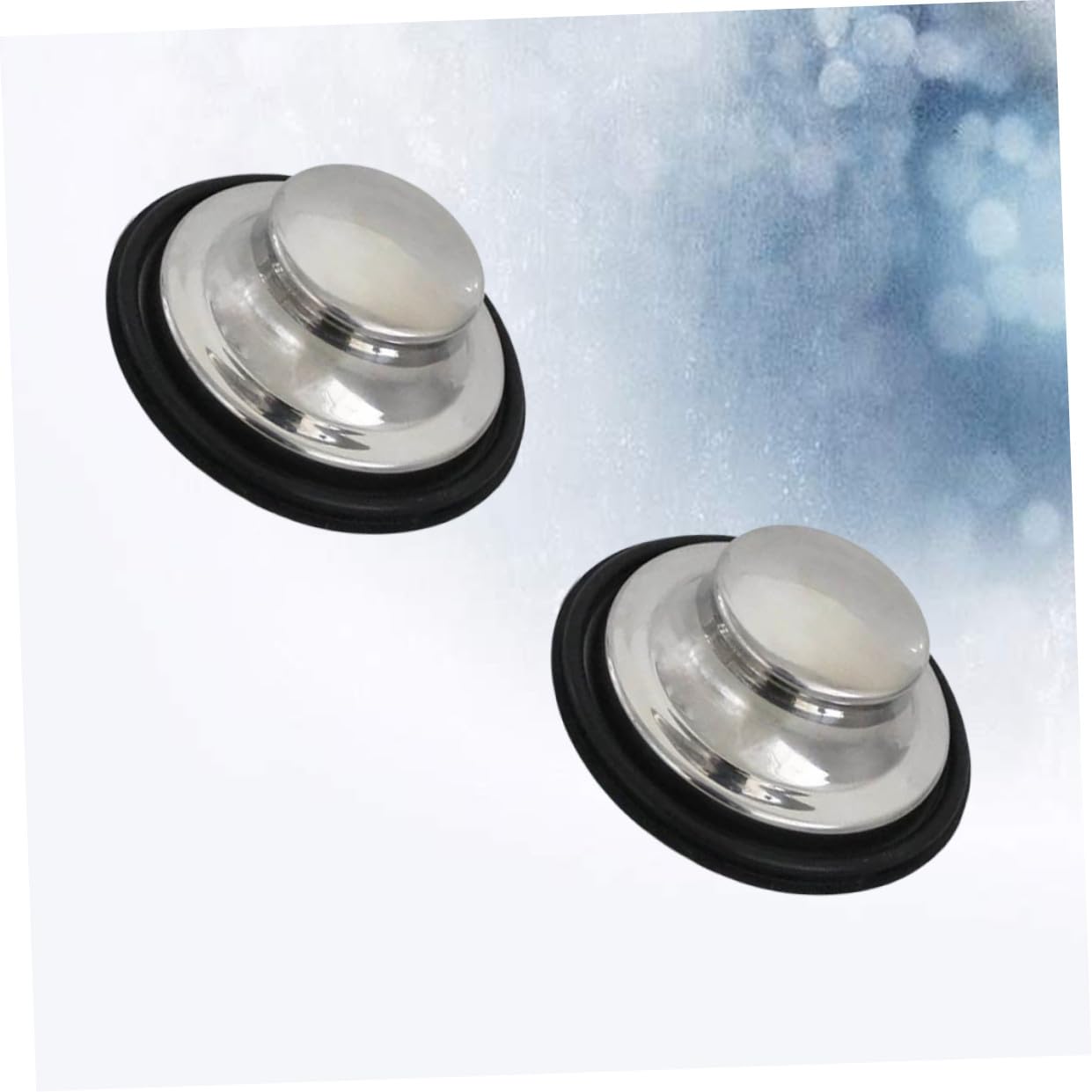 Cabilock 6 Piezas tapón de Drenaje de la bañera tapón de bañera hundir tapón del Fregadero tapón de Fregadero de Cocina tapón del Lavabo del baño Acero Inoxidable enchufar Trituradora