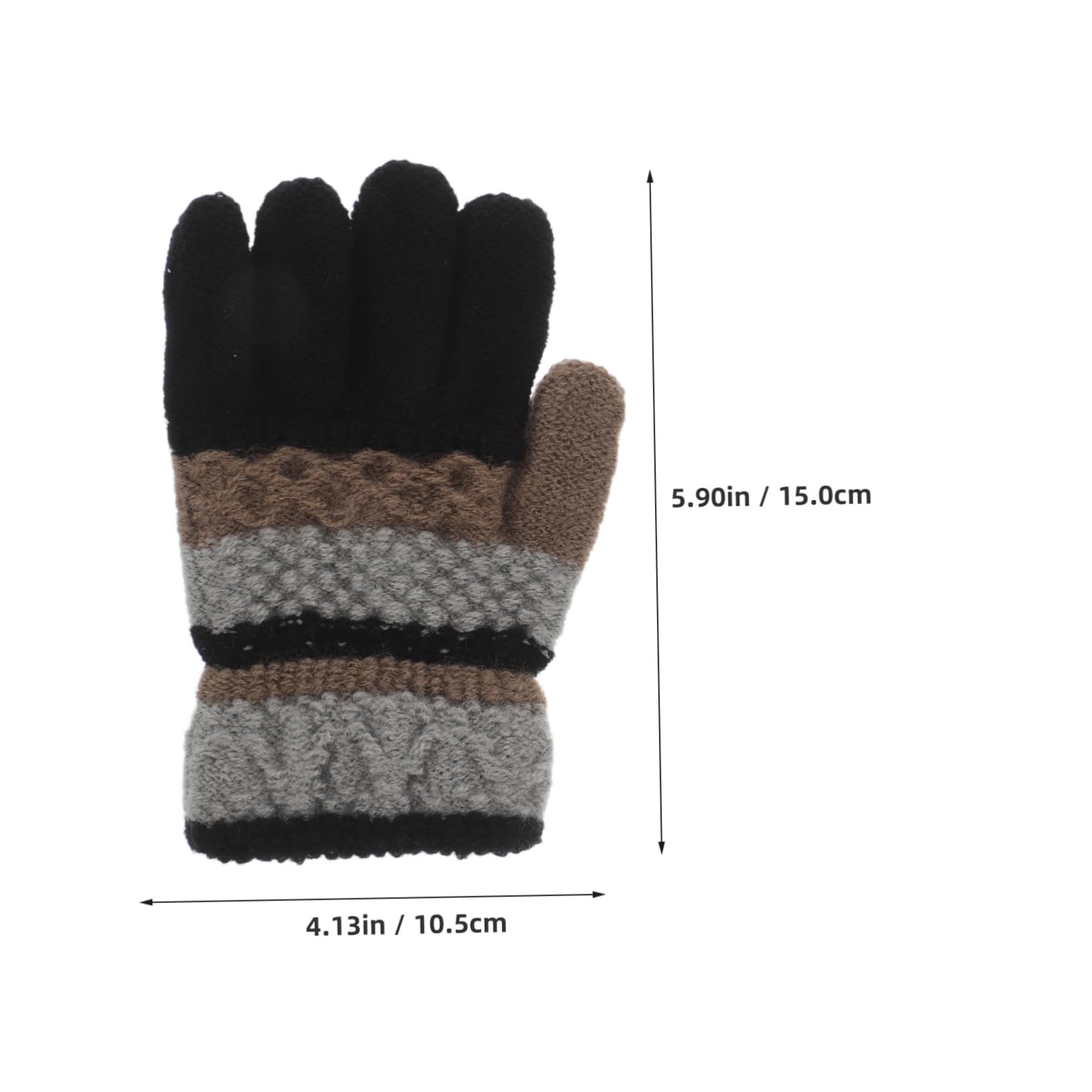 Didiseaon Boys and Girls Winter Gloves Knitted Toddler Gloves Girls Boys Mittens Warm and Cozy