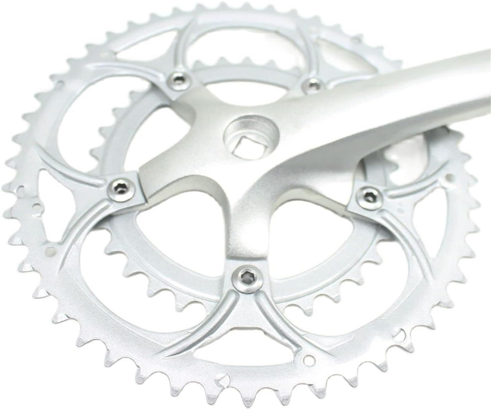 Mechanizm korbowy do rowerów górskich, mechanizmy korbowe do rowerów, 1 szt. Mechanizm korbowy 50/34T Mechanizm korbowy do roweru szosowego BCD 110 mm 8/9 prędkości Diamond Hole Podwójne zębatki Korby