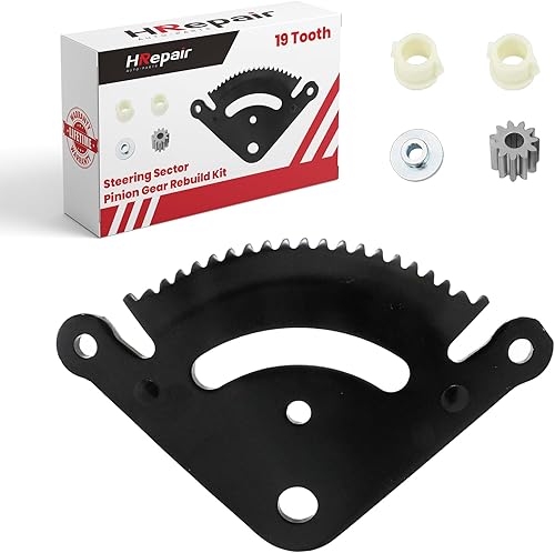 Flip Manufacturing - Kit de piñón y piñón para John Deere LA Series – 19 dientes LA120, LA125, LA130, LA135, LA140, LA145, LA150 Reemplazo del