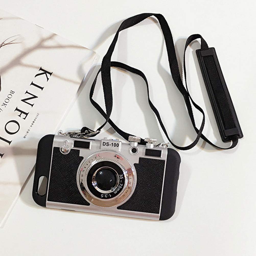 SIXRUN Vintage Camera Custodia per Telefono, Design 3D Fotocamera per (#9)