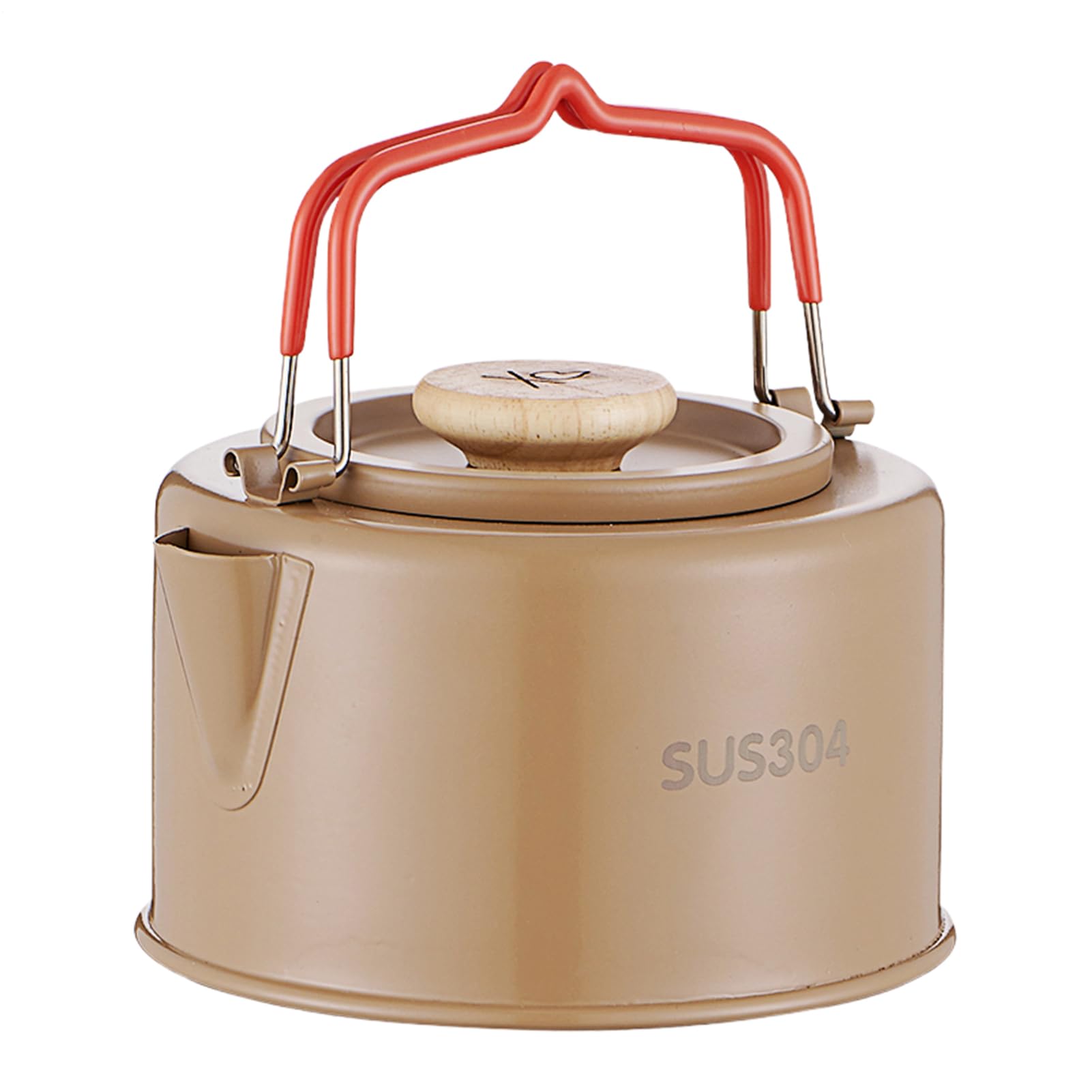 Bouilloire pour eau de camping 1100ml pour éviter les brûlures en bivouac