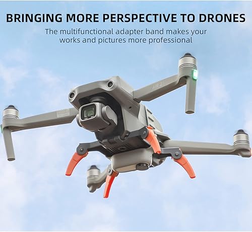 Miniatura 9 de Go 2 - Funda para cámara Insta360 Go 2, soporte adaptador de silicona para DJI Mini 3Mini 3 proSEMini 2Air 2s Drone Accesorios pulsera, bolso de