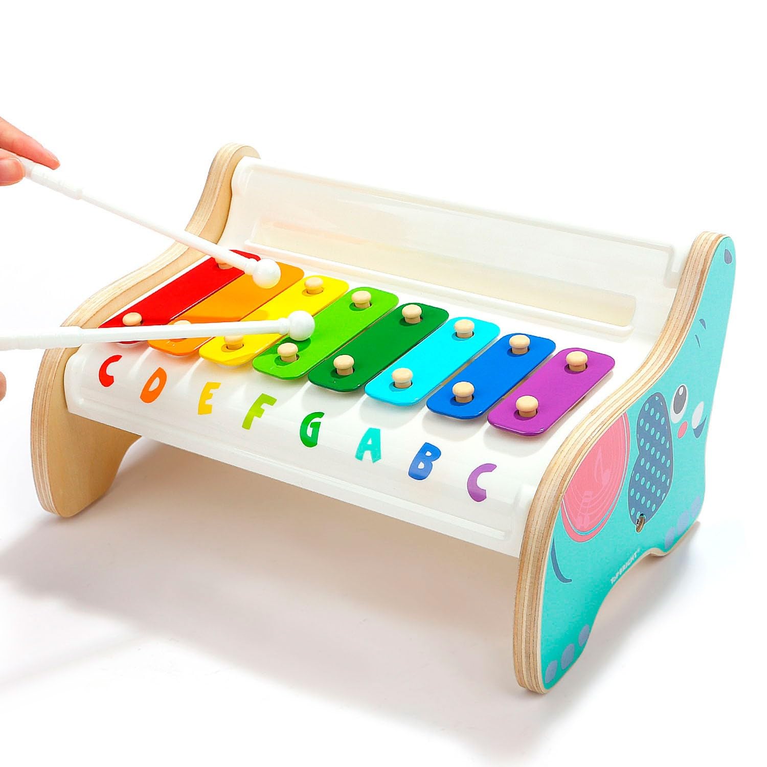 Amazon | Top Bright ドレミファゾウさんのカラフルトイ鉄琴