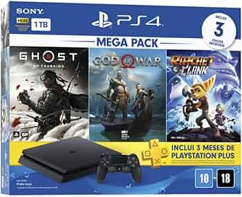 PS4セット Console PlayStation 4 Mega Pack 18 - Ghost of Tsushima, God of War