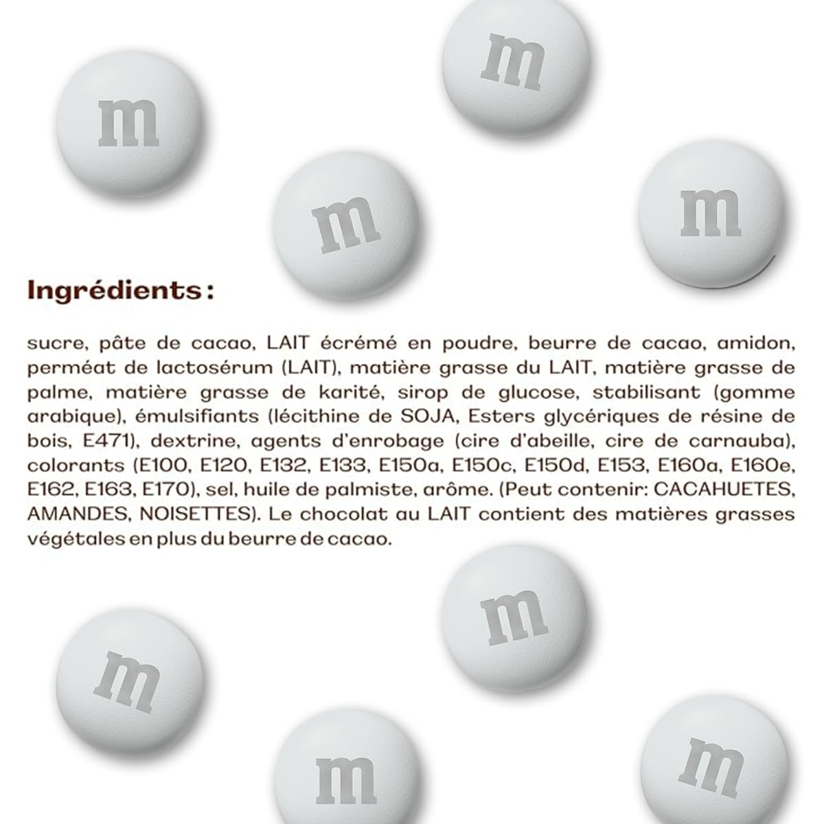 M&M'S COLLECTION Choco - Bonbon Chocolat au Lait Monocouleur - Sachet Vrac 1,5kg Nuage - Parfait pour Mariage, Anniversaire, Baptême, Gender Reveal, Communion, Nouvel An, Noël & DIY