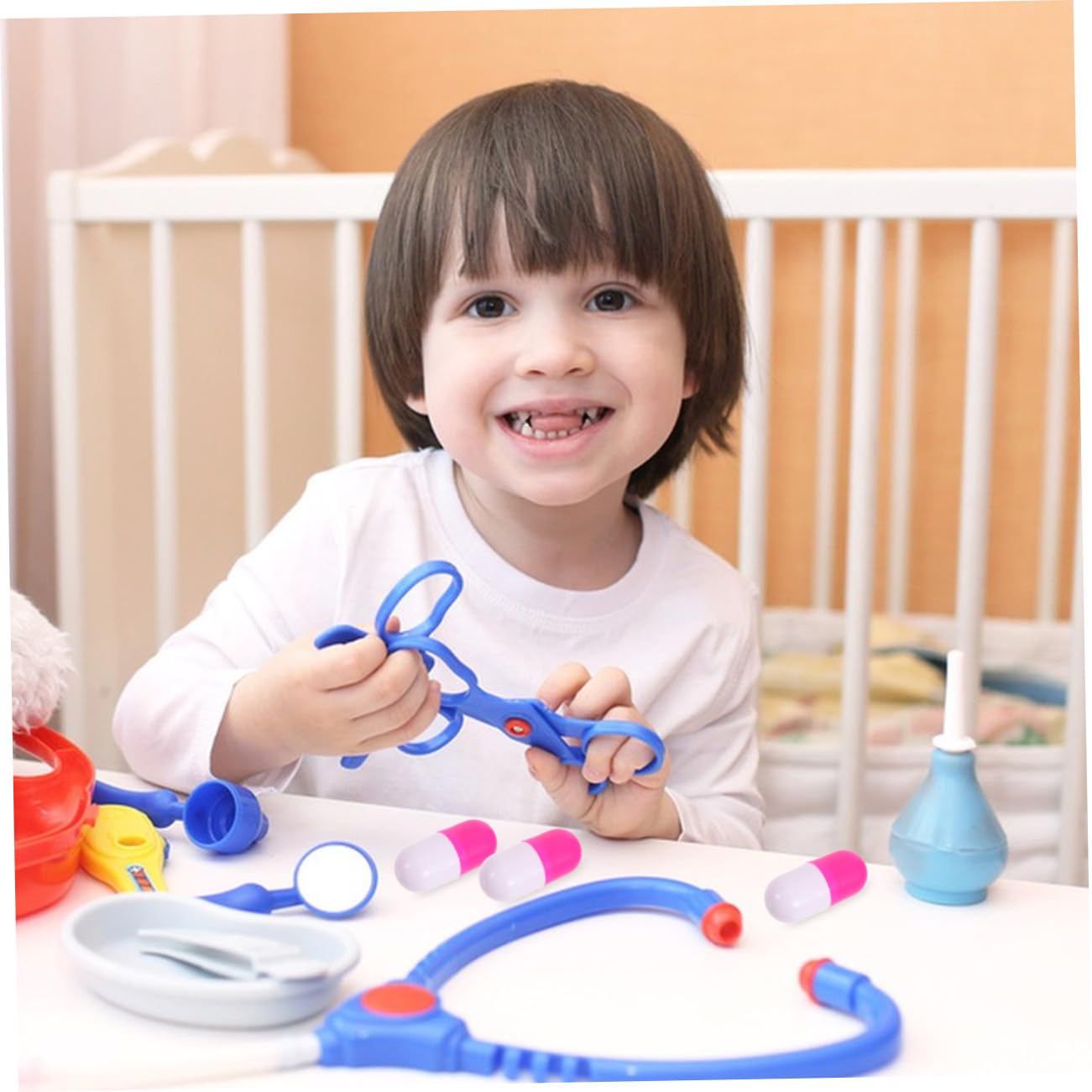 30 Piezas de Juguete Simulación para Roles Educativo Divertidas para Bebés Niñas Rosa