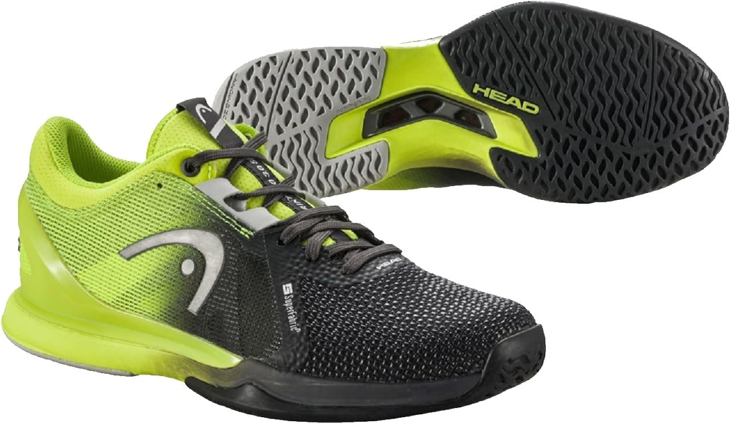 Miniatura 2 de HEAD Sprint Pro 30 SuperFabric Tenis para hombre negroamarillo talla 70 Amarillo