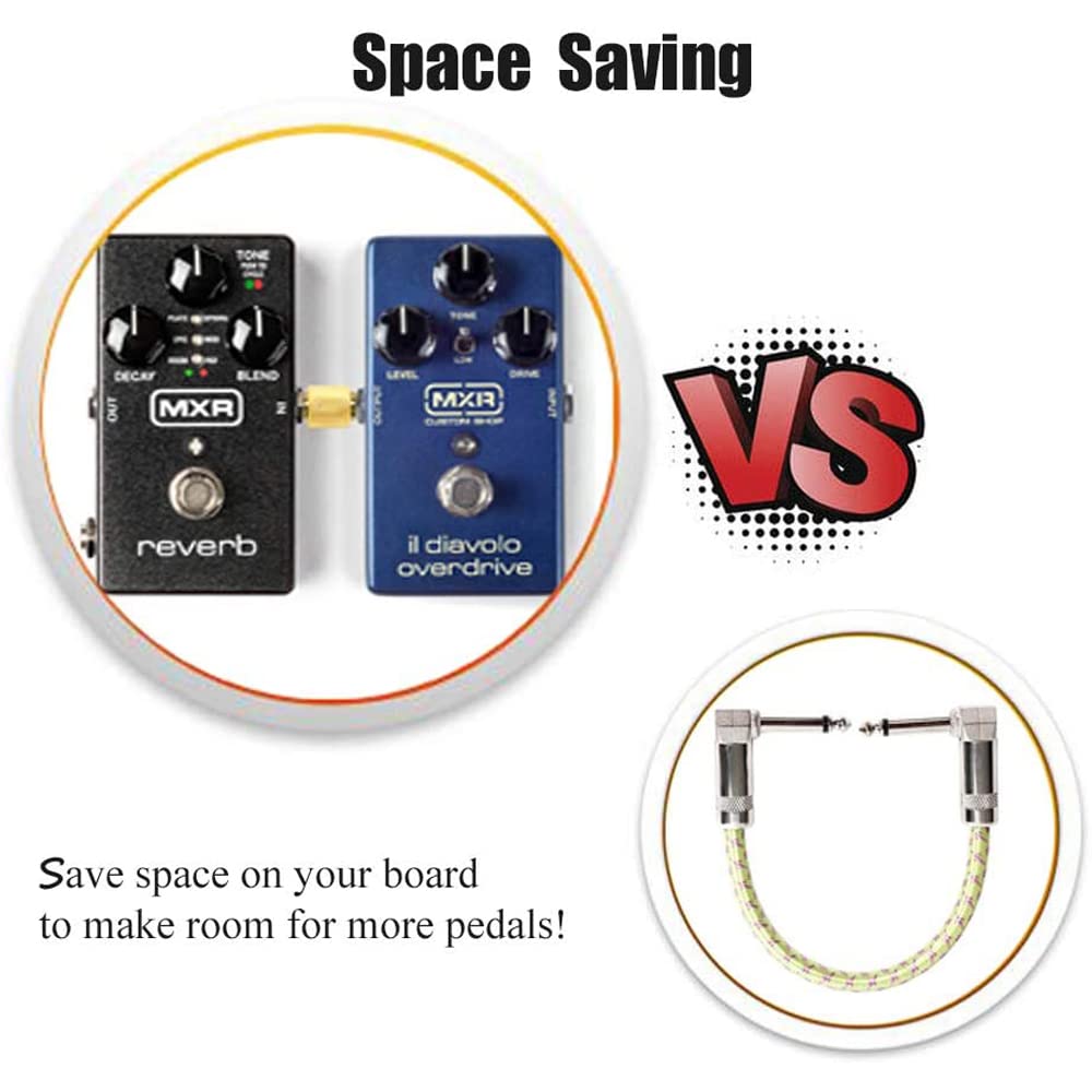 Coupleur Jack 6.35mm Droit - Pour Relier Pédales D'Effets Guitare - Adaptateur Câble Pédalier