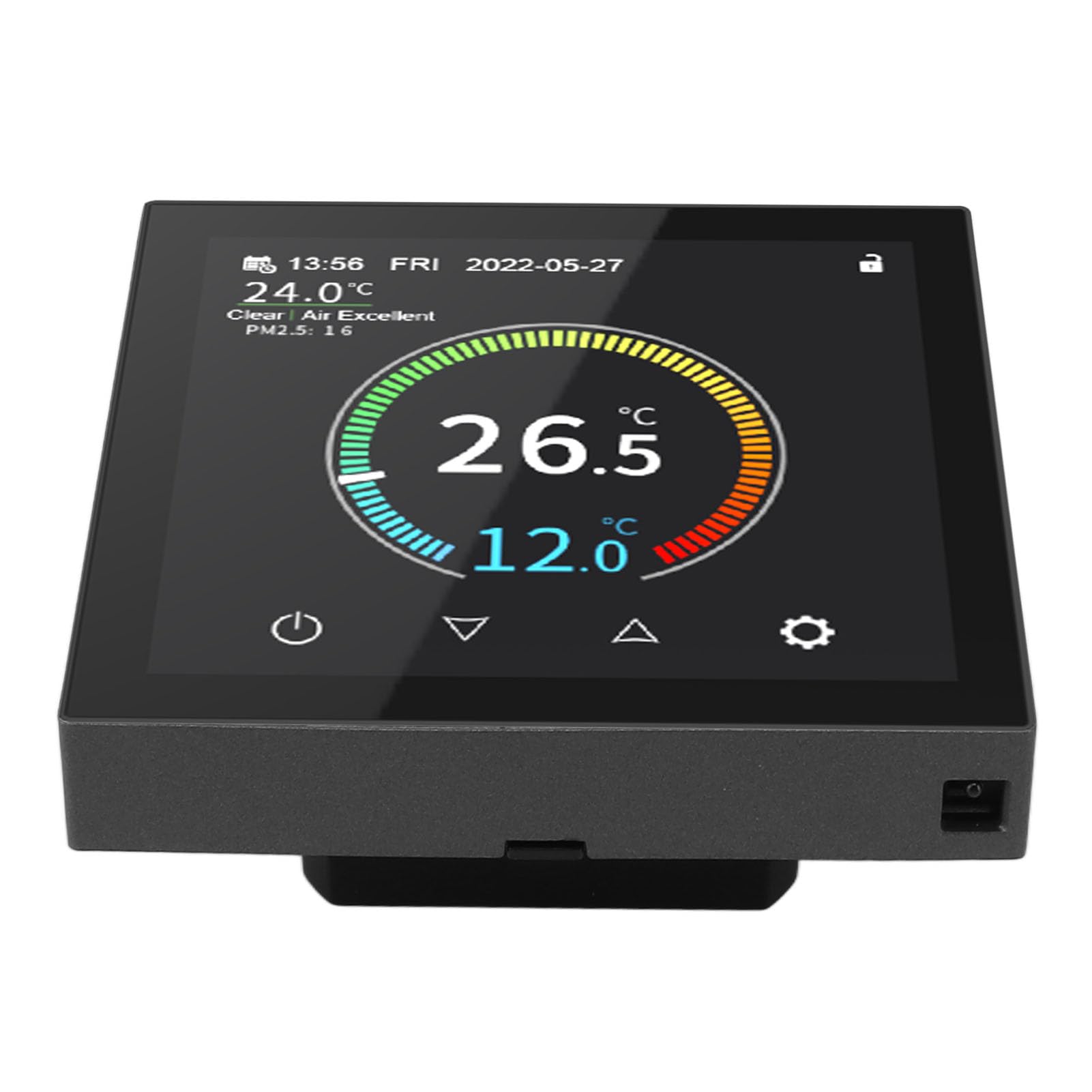 Termostato Digital de Alta Resolución Termostato Inteligente WiFi para Oficina en Casa, 90-240 V