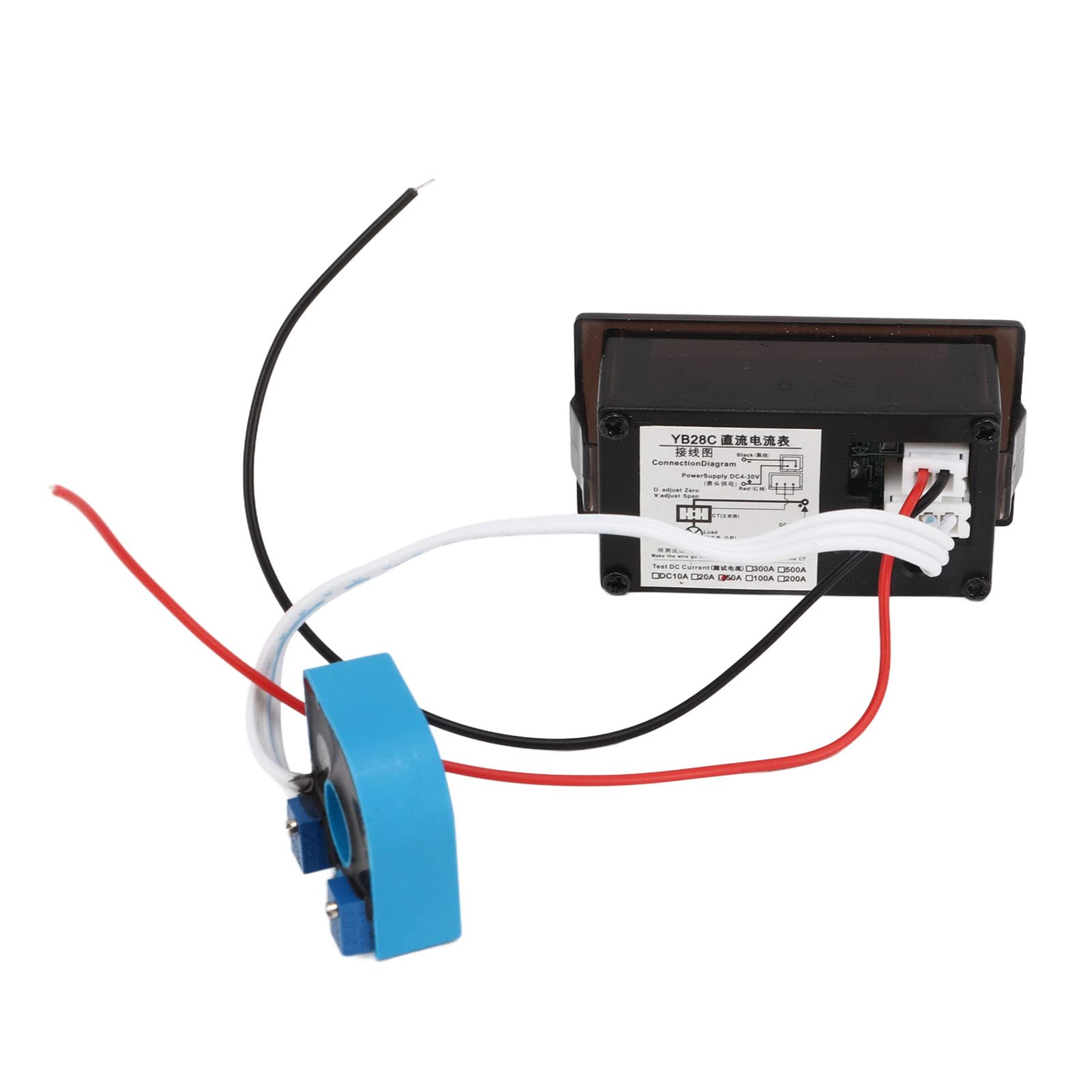 Led Digital Voltmeter Ammeter Us Dc 100V 10/50 / 1... – Vicedeal - View #2