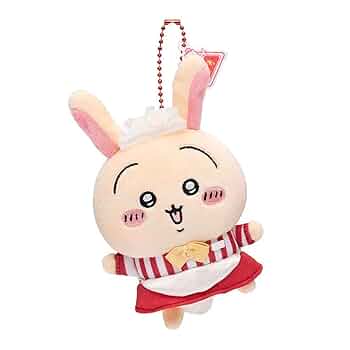 ちいかわ サンリオ ぬいぐるみ うさぎ ハチワレ ちいかわ　マスコット　ホルダー サンリオオリジナルデザインで『ちいかわ』と「サンリオキャラクターズ