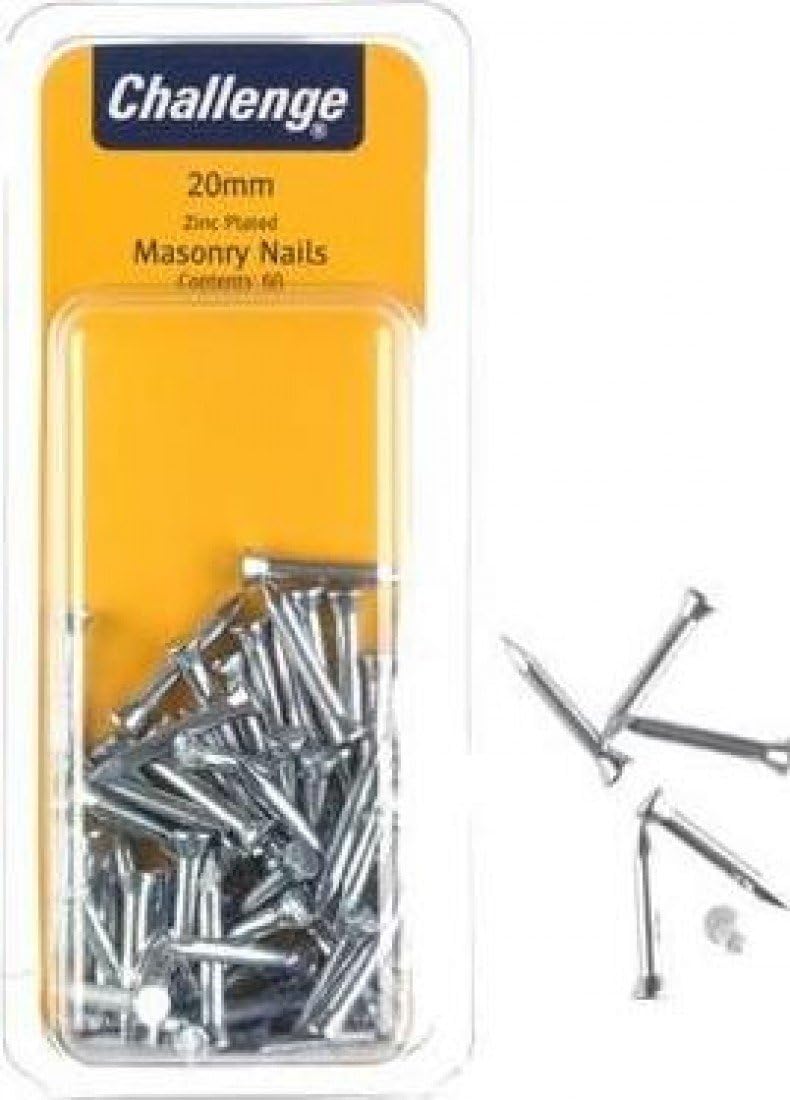 Challenge Masonry Nails 50mm Clam Packed 40277