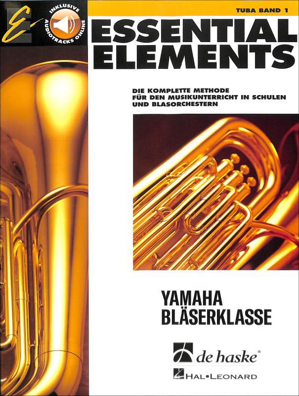 Paul Lavender-Essential Elements Volume 1 - for Tuba (BC) Tuba Book + Audio Online