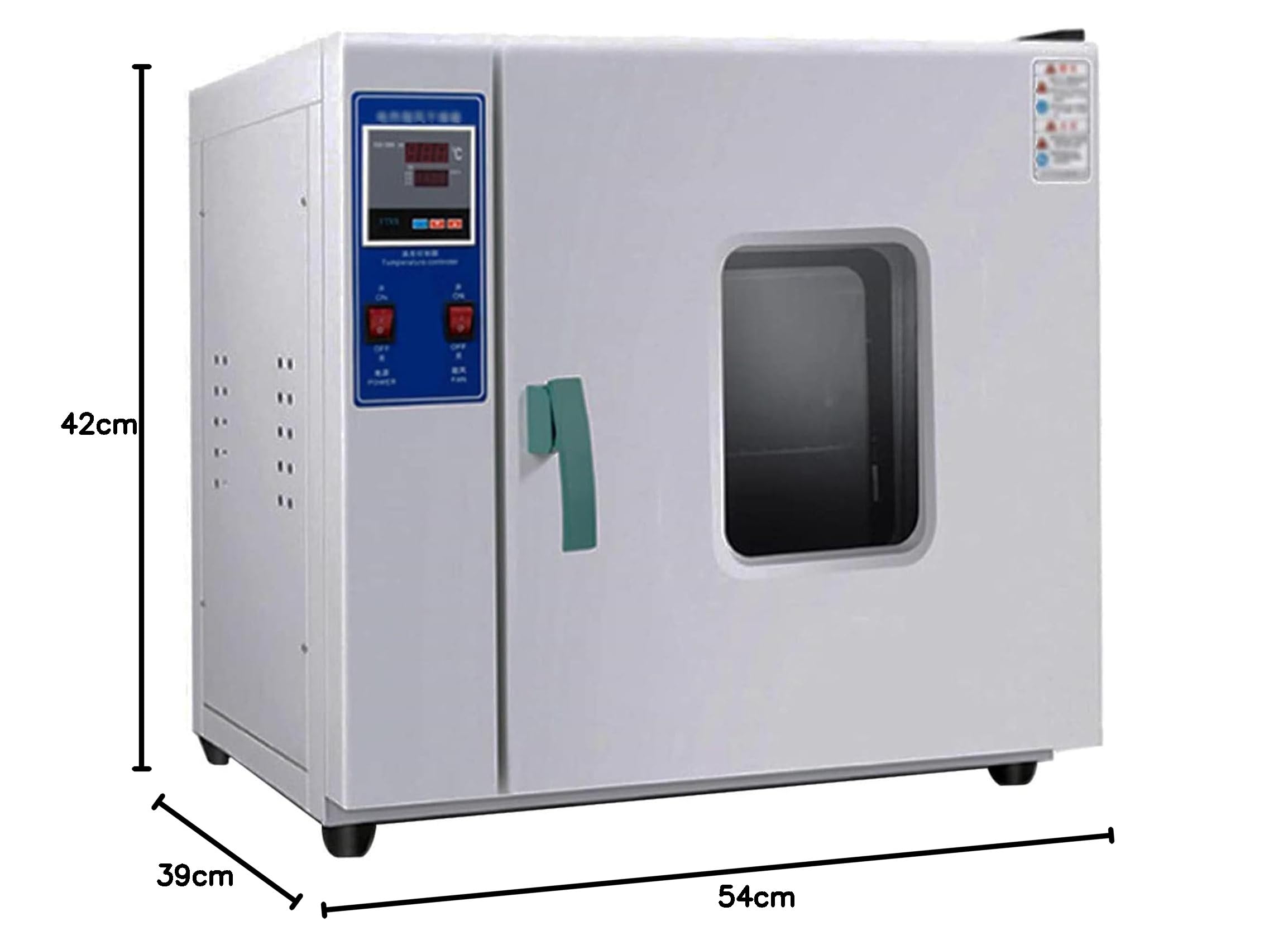 Estufa de Secado por convección y chorro de temperatura constante, Horno de secado al vacío 16L, 43L, 70L, para laboratorio con indicador