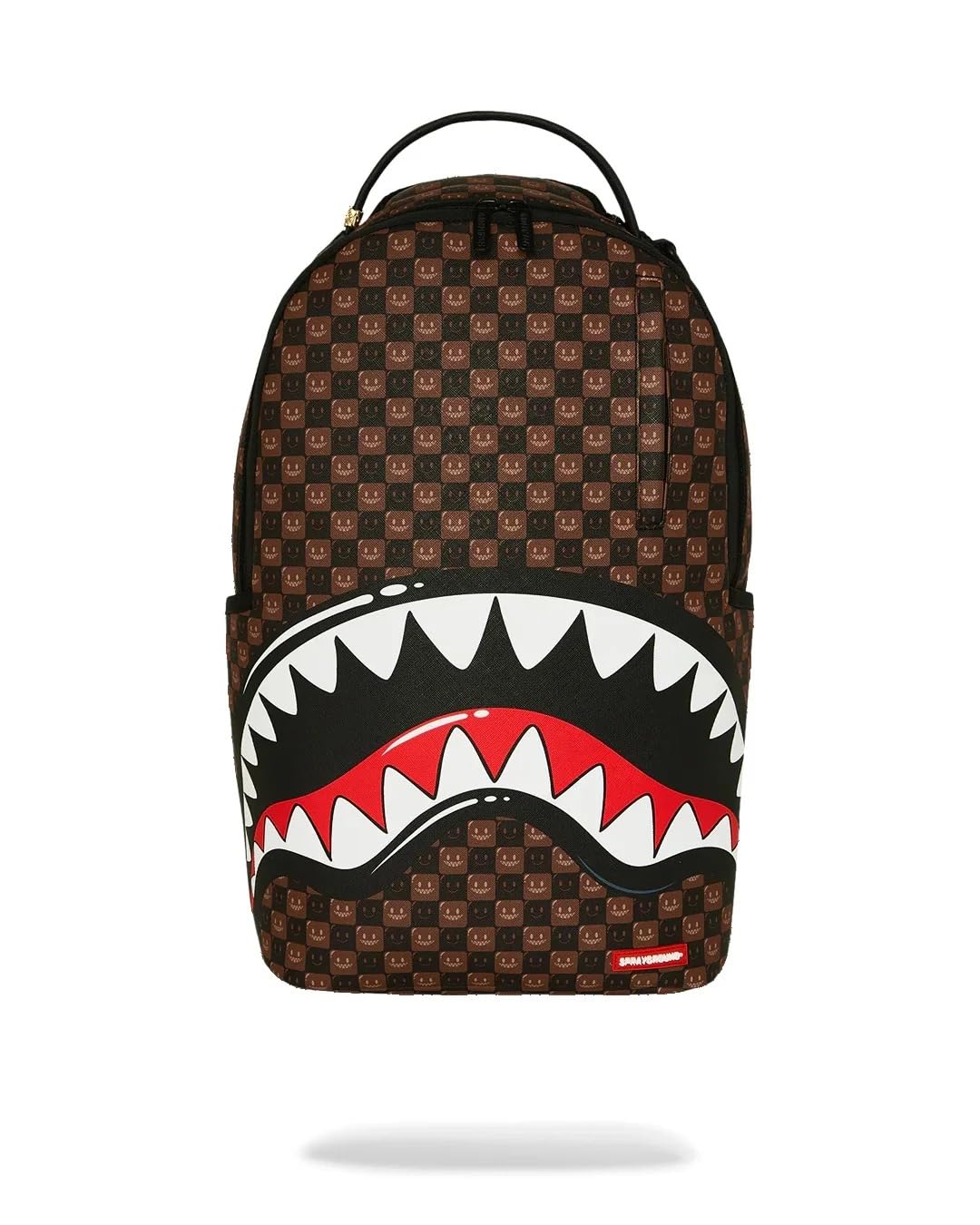 SPRAYGROUND Zaino Sharks In Paris WTF Bubble Brown Check