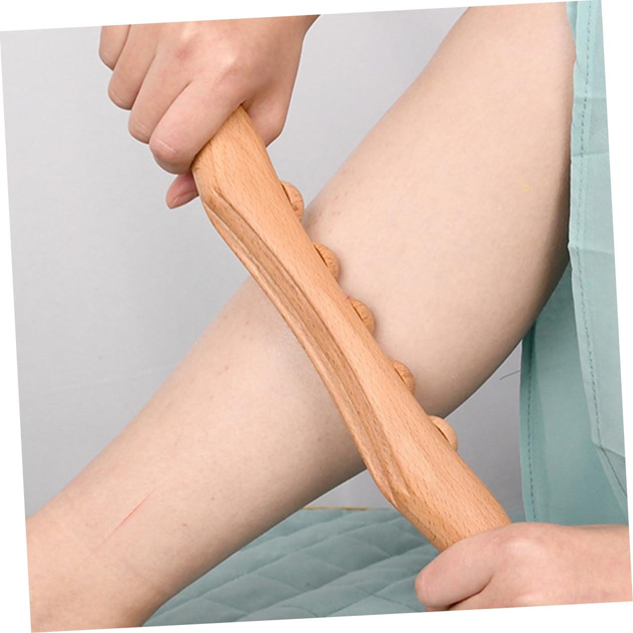 Healvian 3piezas Masajeador De Madera Natural Para Cuerpo y Pies Herramienta De Acupuntura Portátil Rodillo De Masaje De Beech Para Relajación y De Puntos Gatillo