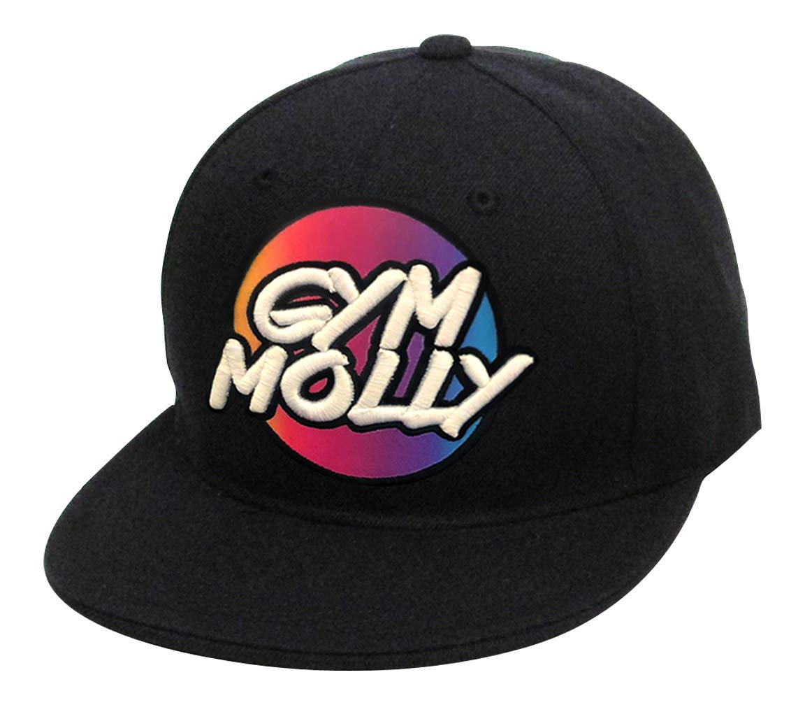 Gym Molly Snapback Hats Black