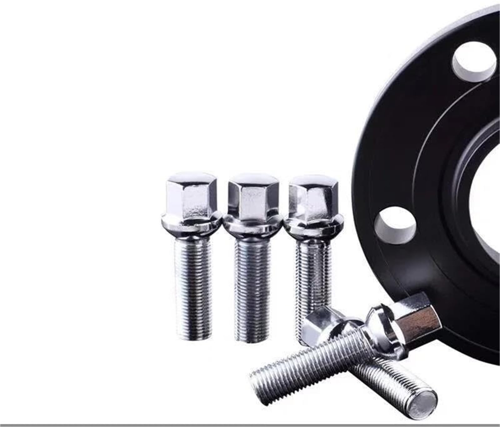 Dystanse Dystanse kół Zestaw poszerzający 5x120 Hubcentric 65,1 mm Adapter aluminiowy samochodowy, do, do Amaroka Separatory Akcesoria Podkładki Płytki Dystans koła(BLACK 20mm)