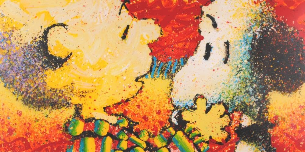 Amazon.co.jp: トム・エバハート ドッグ・ブレス スヌーピー 絵画