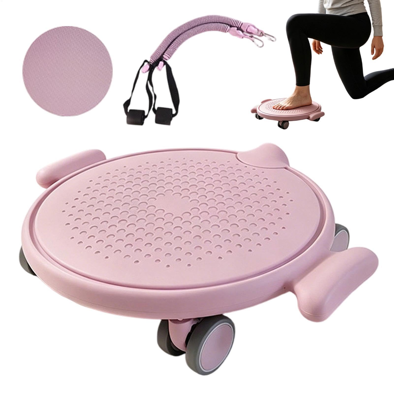 Pilates Sliding Disc Leiser Disc-Trainer z kółkami do treningu rdzeniowego