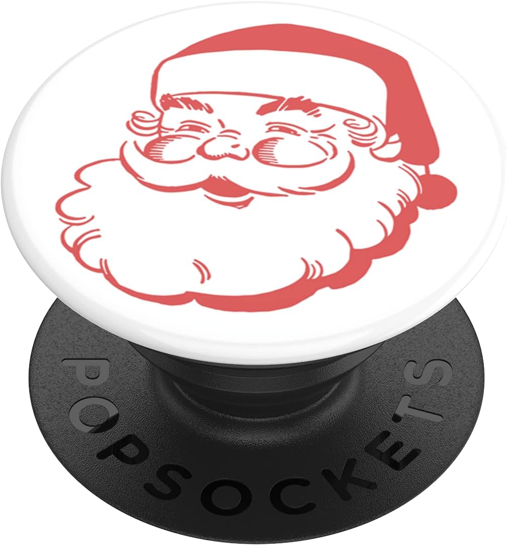 PopSockets PopGrip - Expanding Stand and Grip with Swappable Top - Santa