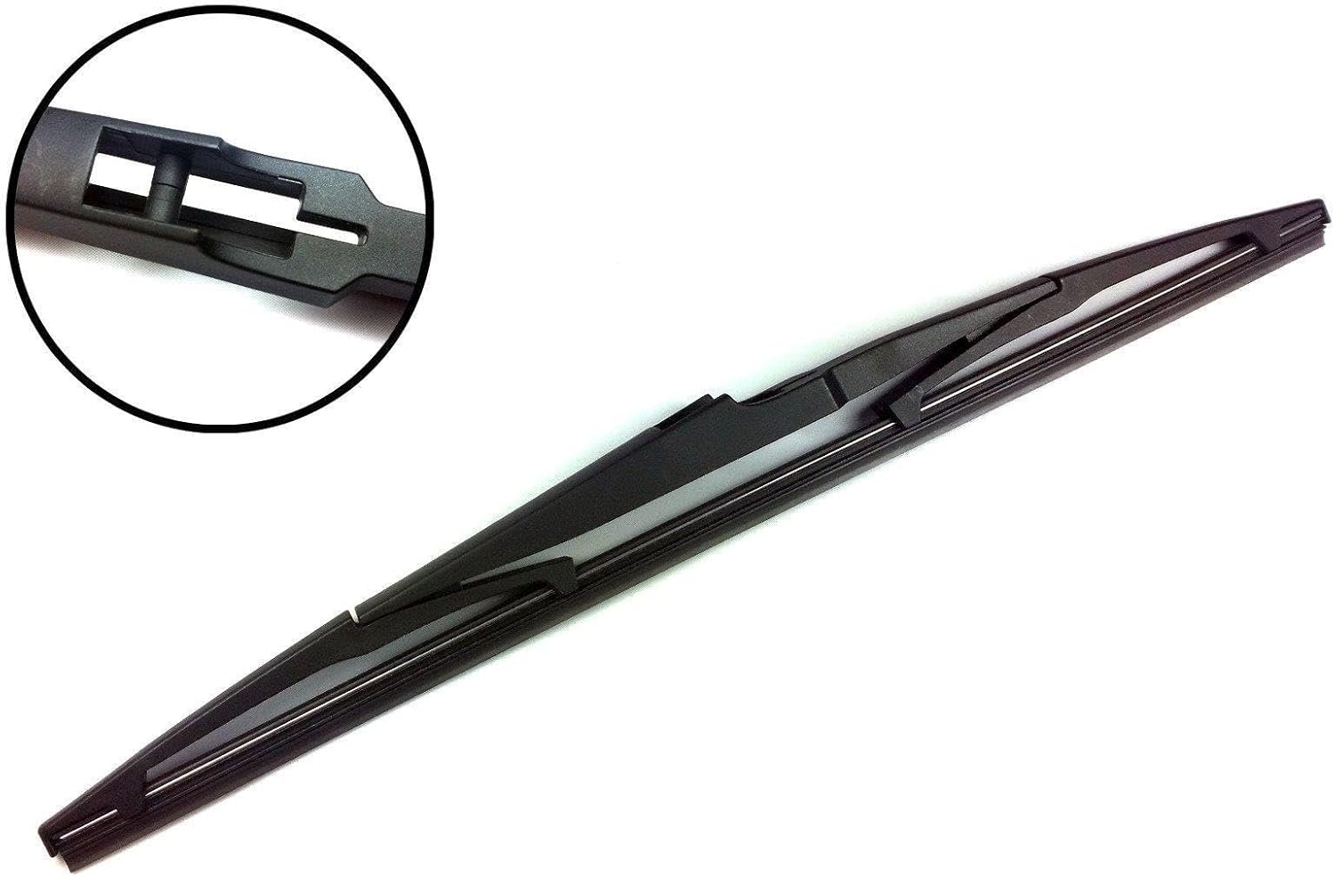Front & Rear kit of Aero Flat Windscreen Wiper Blades AD61-421|HQ14I
