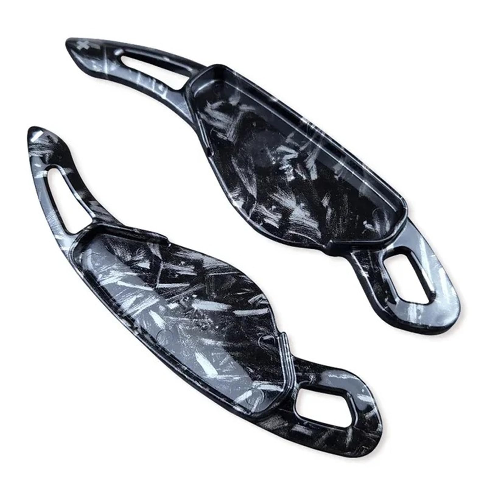 ZHANGZHENGYAO Car Steering Wheel Shifter Paddle for Jaguar for XF for XE for XJ for F-PACE for F-Type for X760 for X250 for X260 X761 X351 Car Steering Wheel Shift Paddle Shifter(Satin Black)