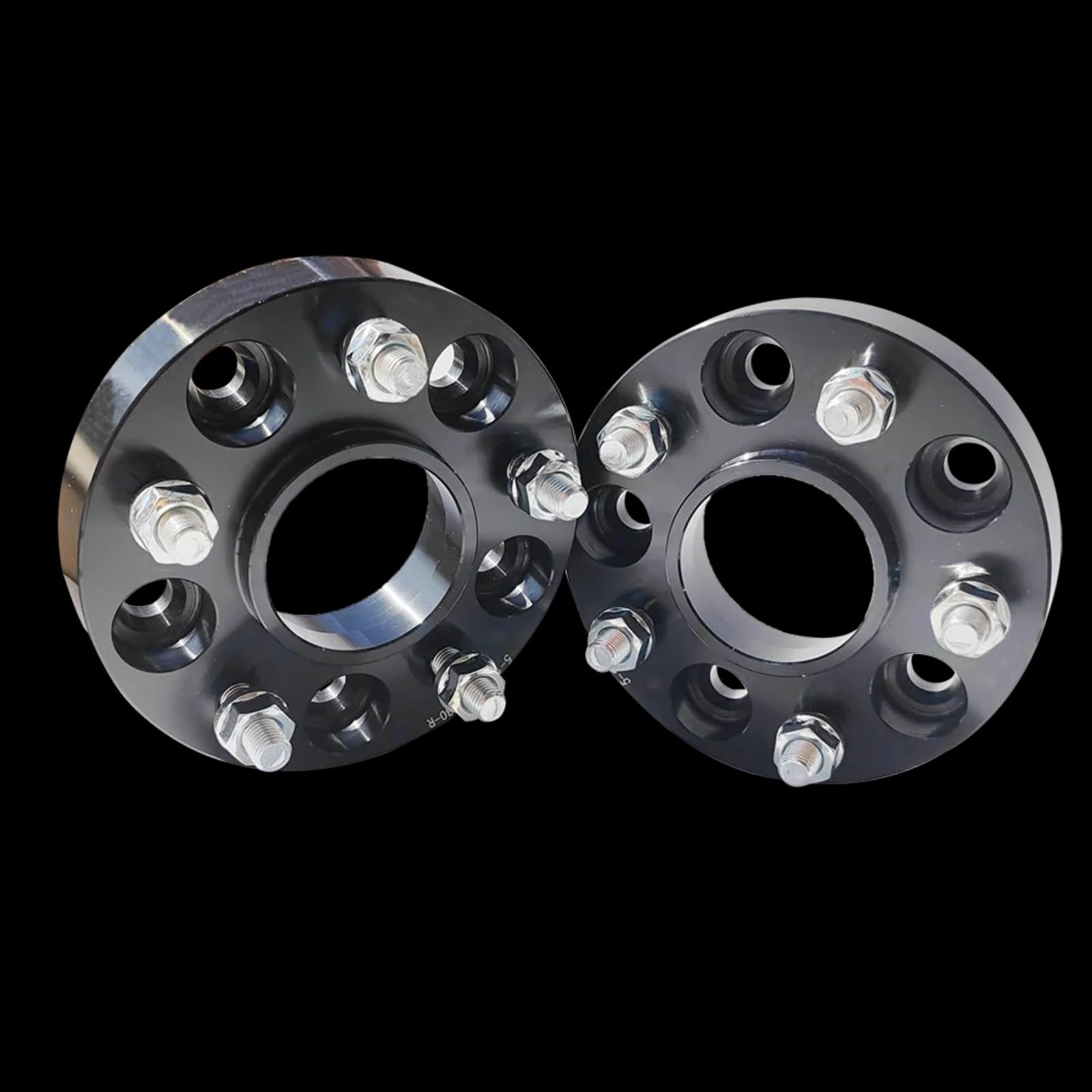 2PCS PCD 5X114.3 CB 60.1 25 Millimetri Hub Centric Adattatore Distanziatori Ruota Parti Automobili 12x1.5 Compatibile Con Toyota Per RAV4 Per Highlander Auto Distanziale ruota