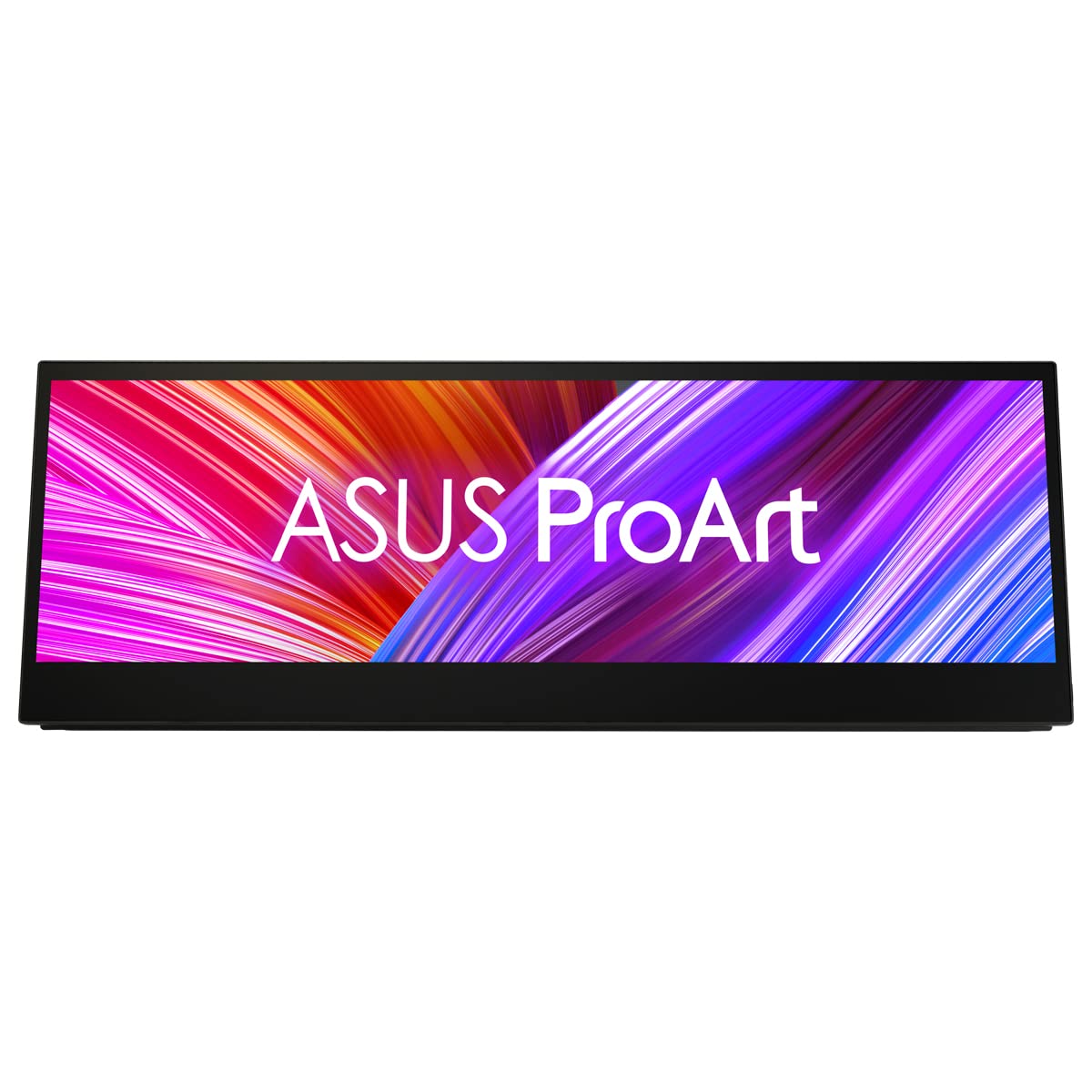 ASUS ProArt Display PA147CDV Creative Tool Monitor da 14 pollici, 32:9, IPS, Full HD 1920 x 550, 100% sRGB, 100% Rec.709, Precisione del colore Delta E<2, Calman, USB-C, Touch a 10 punti, MPP2.0, Nero