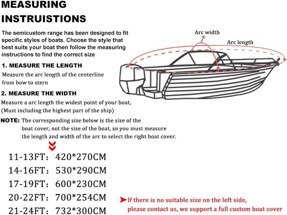 Bâche pour bateau Cruiser 19-21FT bâche hivernage toit rigide au port