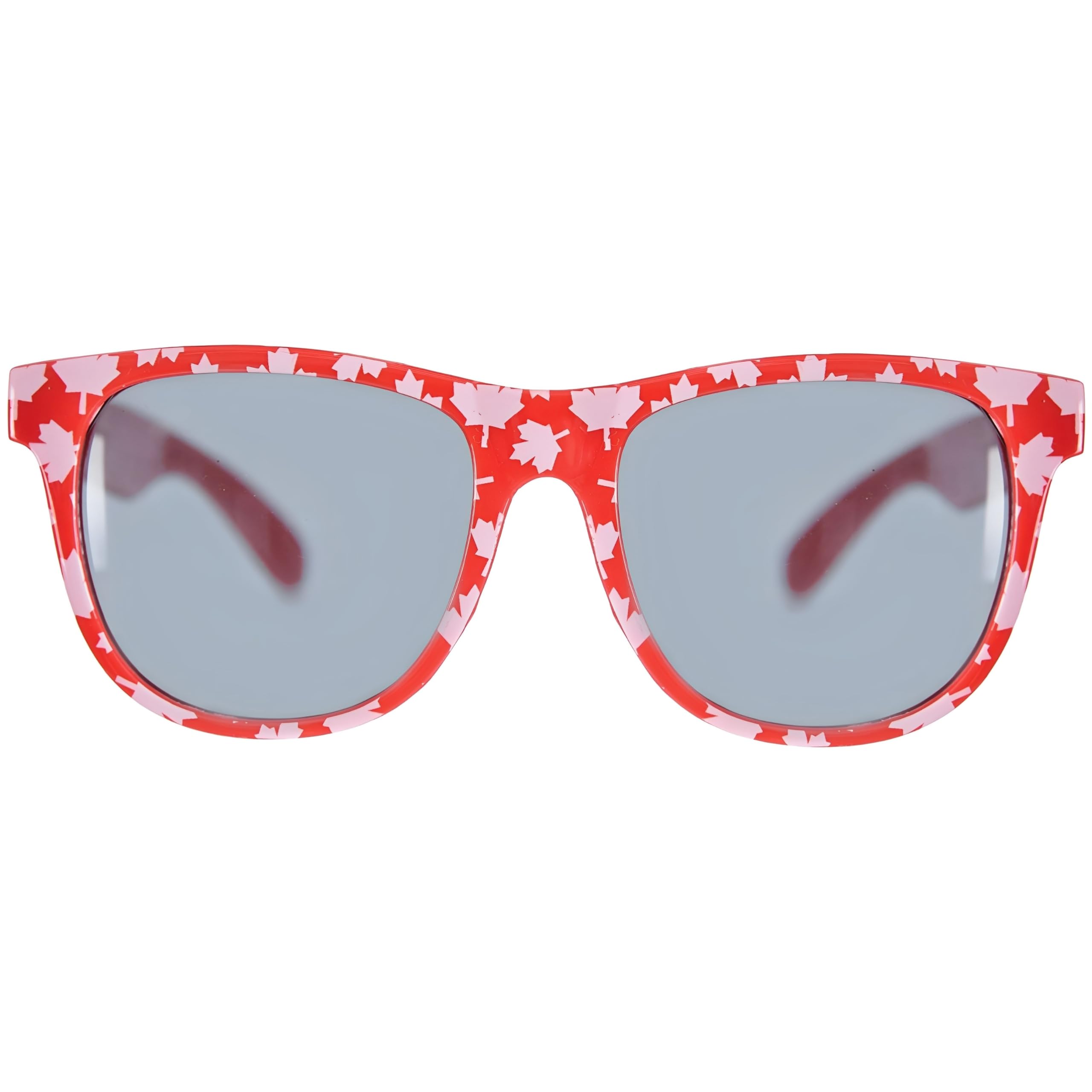 Stylish Red New! Canada Day Glasses - (Pack of 6) - Durable & Fun Design - Perfect for Festivities